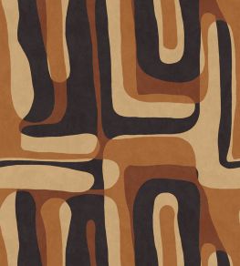 Nostalgia Wallpaper by MINDTHEGAP Marrone Nostalgia Wallpaper by MINDTHEGAP Marrone