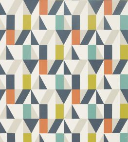 Nuevo Fabric by Scion Citrus / Paprika / Forest Nuevo Fabric by Scion Citrus / Paprika / Forest