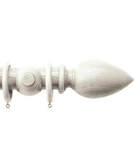 Oakham 50mm Wooden Pole Tusk, Cone finial Tusk