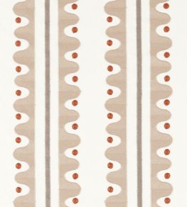 Oakham Embroidery Fabric by Scion Mushroom Oakham Embroidery Fabric by Scion Mushroom