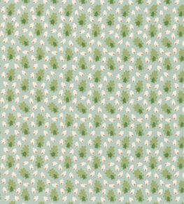 Oakley Fabric by George & Minnie Aqua Oakley Fabric by George & Minnie Aqua
