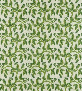 Oaknut Stripe Fabric by Sanderson Botanical Green Oaknut Stripe Fabric by Sanderson Botanical Green