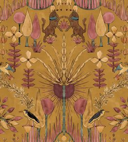 Oasis Villa Wallpaper by Coordonne Curry Oasis Villa Wallpaper by Coordonne Curry