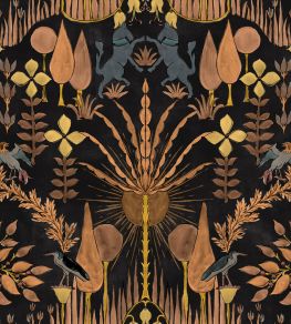Oasis Villa Wallpaper by Coordonne Night