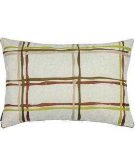 Oban Cushion 40 x 60cm by Maison Casamance Citrus Olive Oban Cushion 40 x 60cm by Maison Casamance Citrus Olive