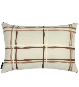 Oban Cushion 40 x 60cm by Maison Casamance Terracotta Blush Oban Cushion 40 x 60cm by Maison Casamance Terracotta Blush