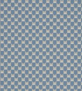 Obi Check Fabric by Liberty Flax Flower