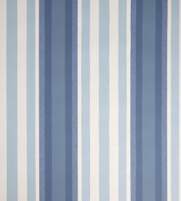 Obi Stripe Wallpaper by Liberty Lapis Obi Stripe Wallpaper by Liberty Lapis