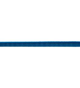 Oceanside Cord With Tape Trimming by Samuel & Sons Mykonos Blue Oceanside Cord With Tape Trimming by Samuel & Sons Mykonos Blue