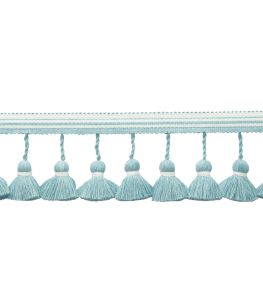 Oceanside Tassel Fringe Trimming by Samuel & Sons Spa Oceanside Tassel Fringe Trimming by Samuel & Sons Spa