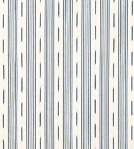 Odeshia Stripe Fabric by Thibaut Navy