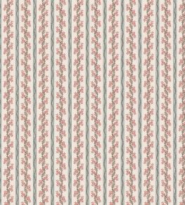 Odile Fabric by Nina Campbell Duck Egg/Red Odile Fabric by Nina Campbell Duck Egg/Red