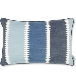 Odina Cushion 60 x 40cm by Romo Venetian Blue
