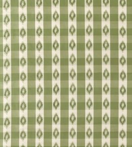 Odisha Check Fabric by Sanderson Yew Green Odisha Check Fabric by Sanderson Yew Green