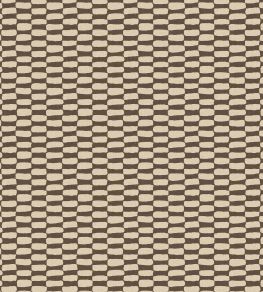 Offset Fabric by George & Minnie Walnut Offset Fabric by George & Minnie Walnut