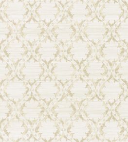 Ogive Grasscloth Wallpaper by Madeaux 01 Limestone Ogive Grasscloth Wallpaper by Madeaux 01 Limestone
