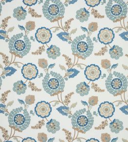 Olander Fabric by Colefax and Fowler Blue Olander Fabric by Colefax and Fowler Blue