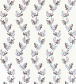 Old Oak 1800 Wallpaper by CommonRoom Sky Blue, Puce Old Oak 1800 Wallpaper by CommonRoom Sky Blue, Puce