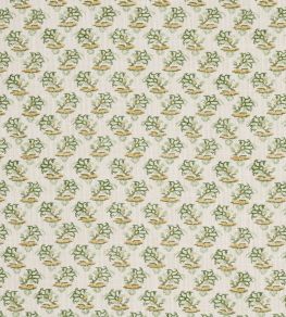 Oleander Indoor/Outdoor Fabric by Schumacher Leaf Green