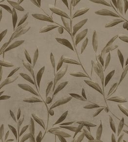 Olivetum Wallpaper by Coordonne Cocoa