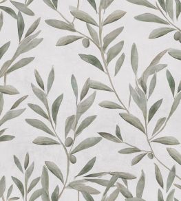 Olivetum Wallpaper by Coordonne Matcha