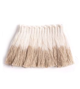 Ombre Fringe Trim by Christopher Farr Cloth Natural Ombre Fringe Trim by Christopher Farr Cloth Natural