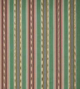 Ombrone Fabric by Osborne & Little Celadon/Coral/Ochre