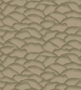 Ondula Wallpaper by Casamance Kaki Ondula Wallpaper by Casamance Kaki