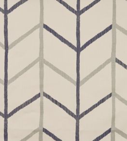 One Way Fabric by Christopher Farr Cloth Indigo