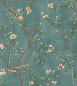 Chinoiserie Onism Mural by Woodchip & Magnolia Emerald Chinoiserie Onism Mural by Woodchip & Magnolia Emerald