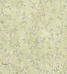Chinoiserie Onism Mural by Woodchip & Magnolia Olive Green Chinoiserie Onism Mural by Woodchip & Magnolia Olive Green