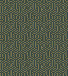Opus Fabric by Arley House Blue / Mustard Opus Fabric by Arley House Blue / Mustard