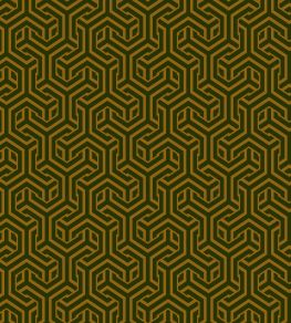 Opus Fabric by Arley House Green / Saffron Opus Fabric by Arley House Green / Saffron