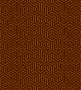 Opus Fabric by Arley House Rust / Amber Opus Fabric by Arley House Rust / Amber