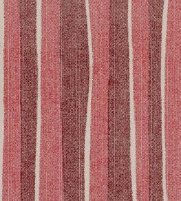 Orchard Stripe Fabric by Fermoie Berry Orchard Stripe Fabric by Fermoie Berry