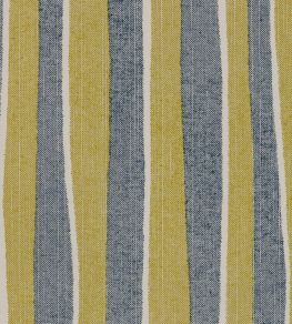 Orchard Stripe Fabric by Fermoie Yellow Orchard Stripe Fabric by Fermoie Yellow