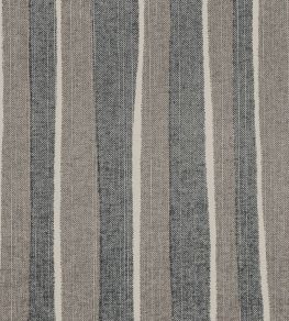 Orchard Stripe Fabric by Fermoie Charcoal Orchard Stripe Fabric by Fermoie Charcoal