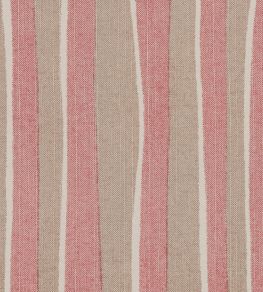 Orchard Stripe Fabric by Fermoie Candy Orchard Stripe Fabric by Fermoie Candy