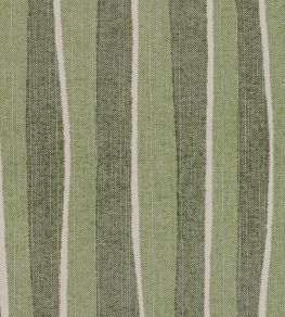 Orchard Stripe Fabric by Fermoie Lime