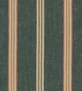 Oregon Stripes Fabric by MINDTHEGAP Washed Blue
