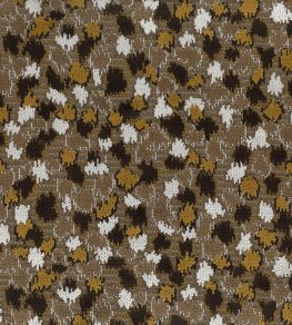 Orford Fabric by Nina Campbell Gold/Chocolate Orford Fabric by Nina Campbell Gold/Chocolate