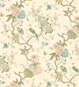 Oriental Bird Wallpaper by GP & J Baker Antique Oriental Bird Wallpaper by GP & J Baker Antique