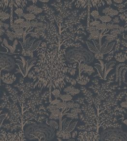 Origami Wallpaper by Eijffinger Blue/Rosegold Origami Wallpaper by Eijffinger Blue/Rosegold