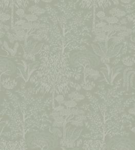 Origami Wallpaper by Eijffinger Green/Silver Origami Wallpaper by Eijffinger Green/Silver