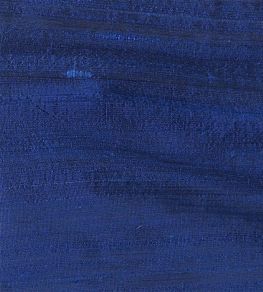 Orissa Silk Fabric by James Hare Classic Blue Orissa Silk Fabric by James Hare Classic Blue