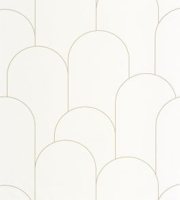 Ornament Wallpaper by Caselio Blanc Dore Ornament Wallpaper by Caselio Blanc Dore