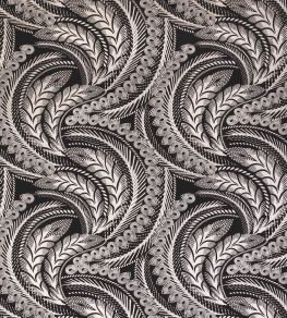 Quill Wallpaper by Osborne & Little Black/Gilver Quill Wallpaper by Osborne & Little Black/Gilver