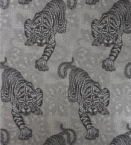 Tyger Tyger Wallpaper by Matthew Williamson Metallic Silver Tyger Tyger Wallpaper by Matthew Williamson Metallic Silver