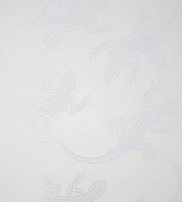 Komodo Wallpaper by Osborne & Little White/Silver