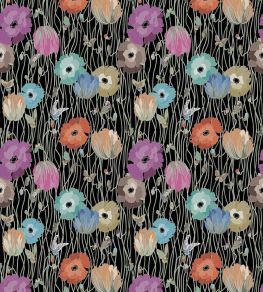 Poppies Wallpaper by Missoni Night Poppies Wallpaper by Missoni Night